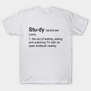 Study - Funny description T-Shirt